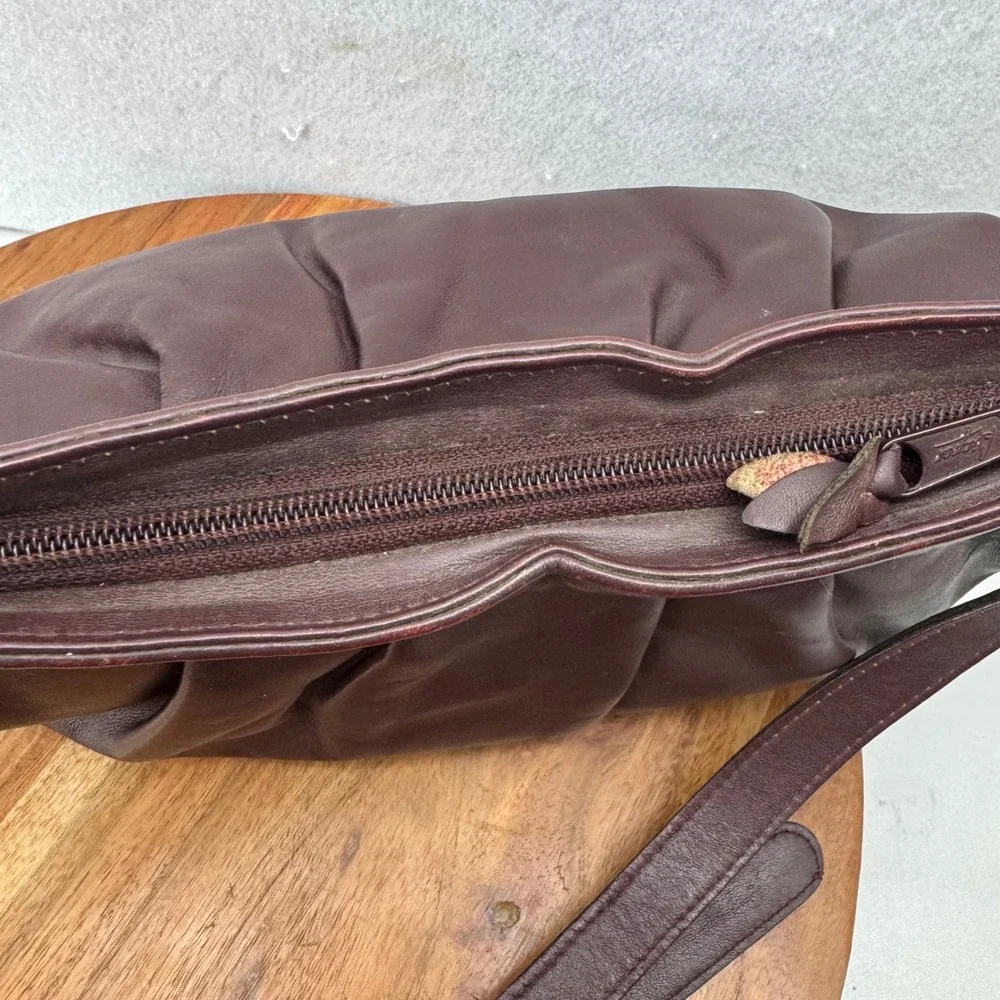 Vintage Etienne Aigner Original‎ Handcrafted Leather Crossbody Bag Purse